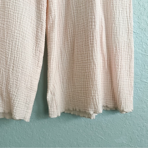 Charlie Paige•Light Pink Cropped Wide Leg Palazzo Pants - Picture 5 of 9